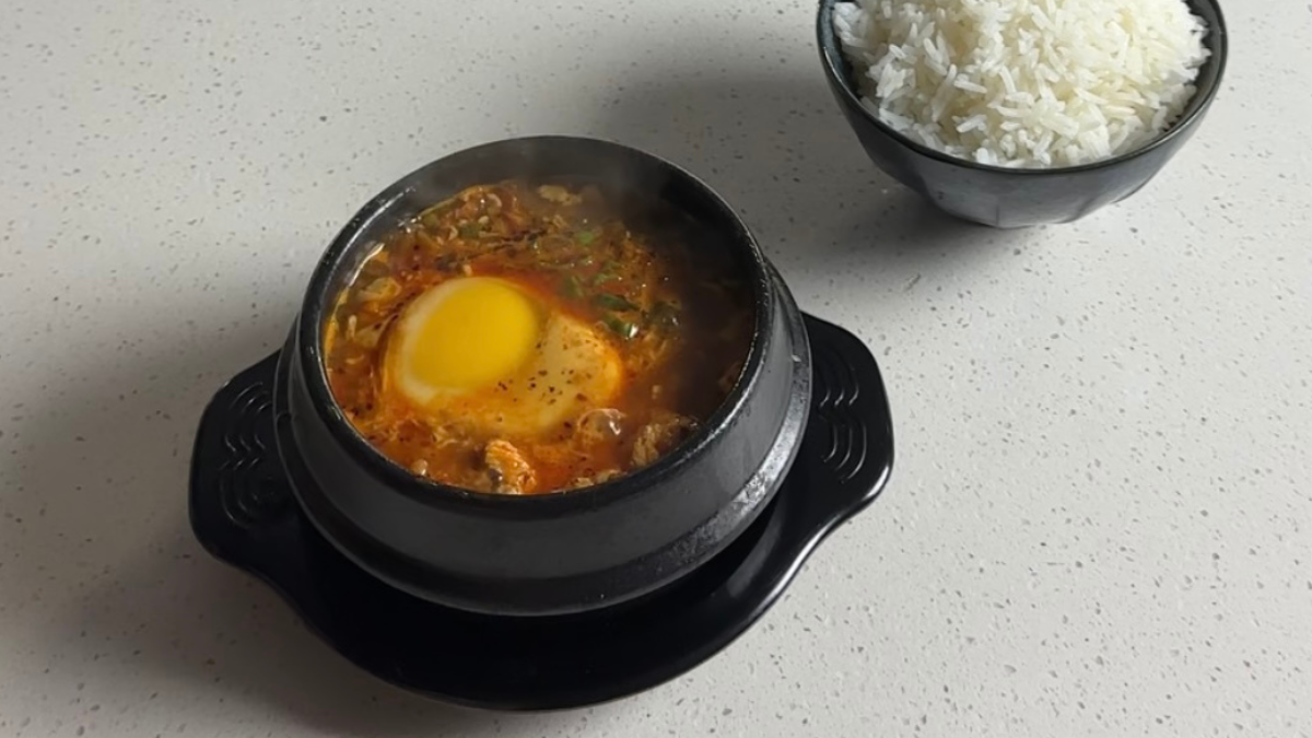 Kimchi Tofu Soup (Soondubu)