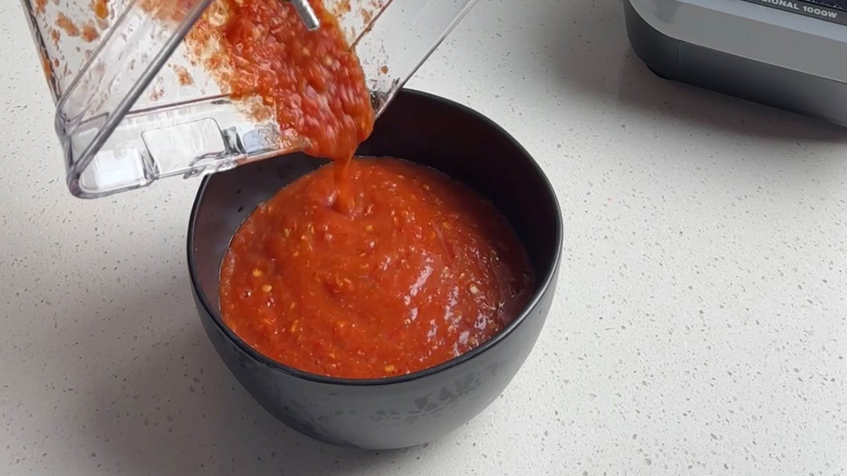 Rich and Spicy Red Salsa