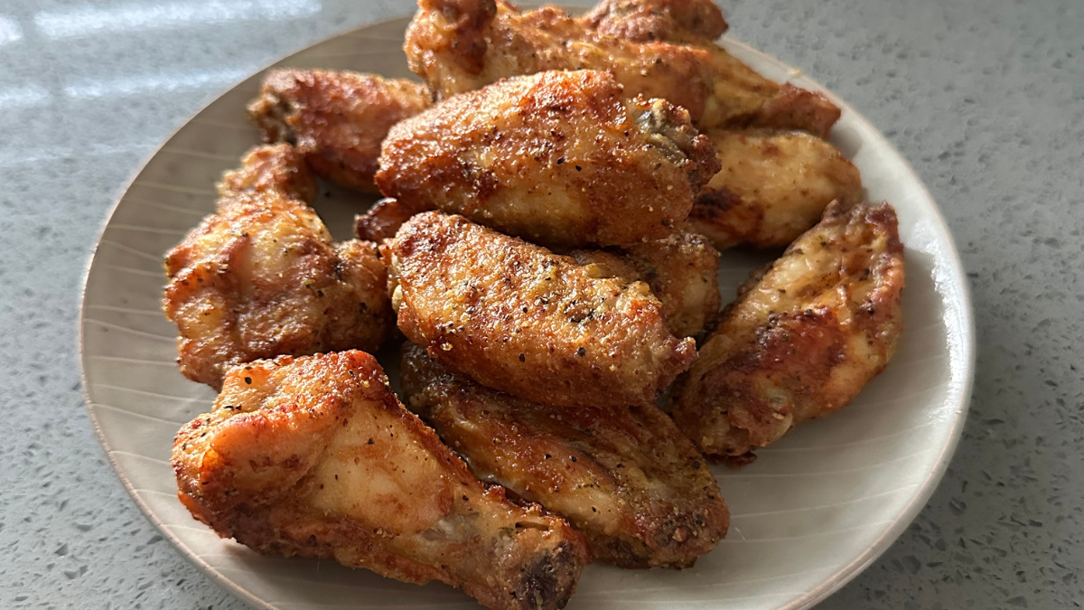Air Fryer Lemon Pepper Wings